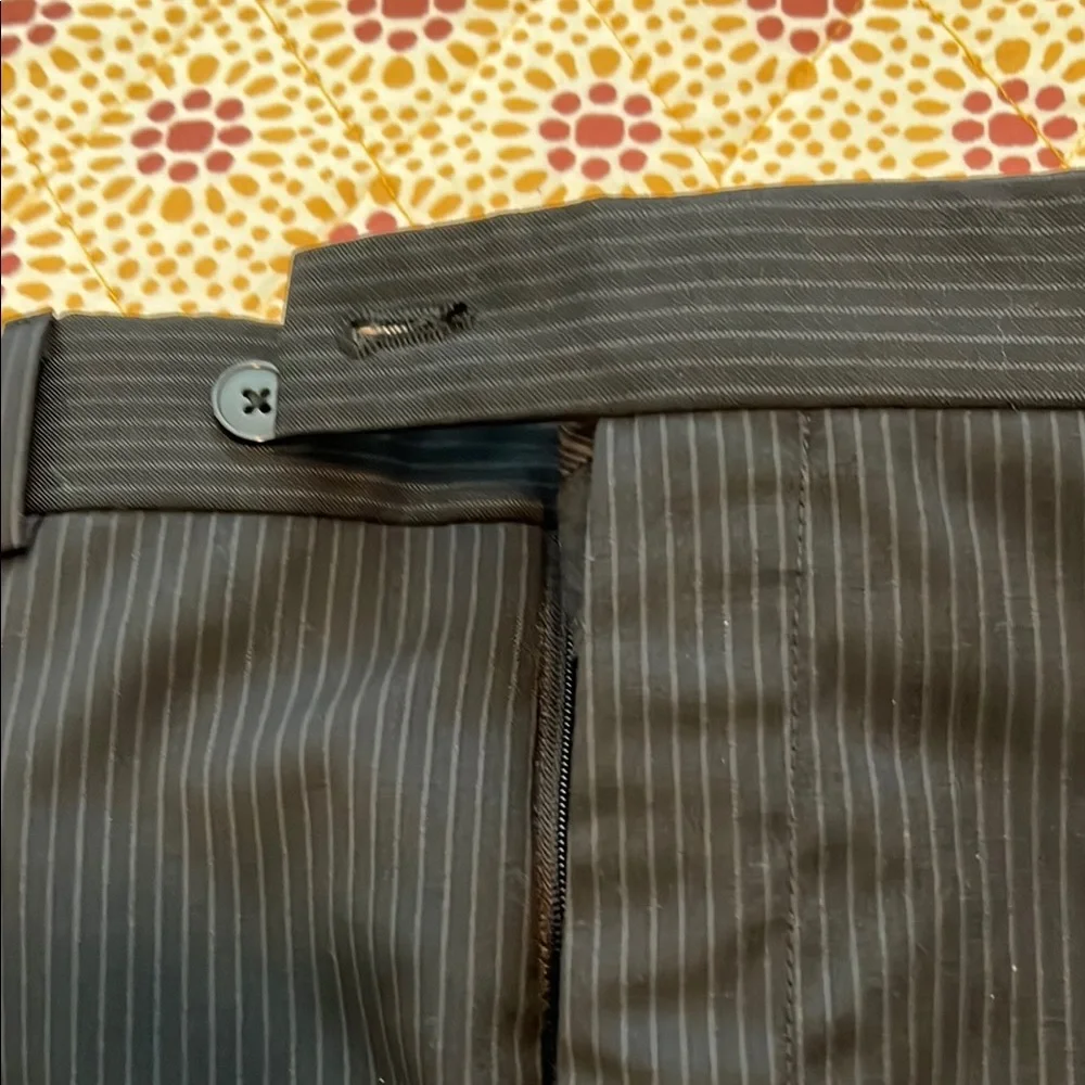 Calvin Klein Size 34 Men's Black Dress Pants